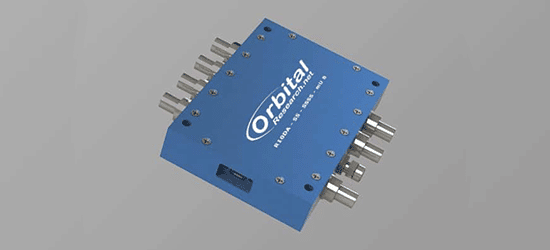 Orbital Redundant 10 MHz Switch & Distribution Amplifier Input 2:4