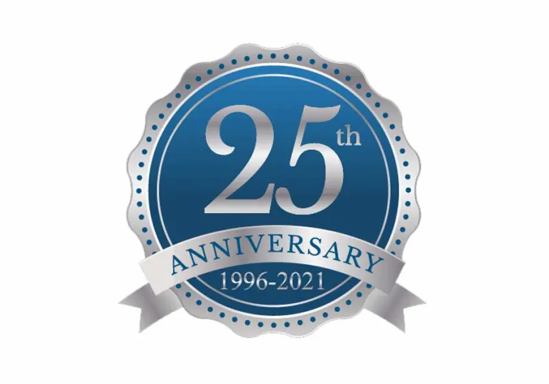 We’re 25 Years Old